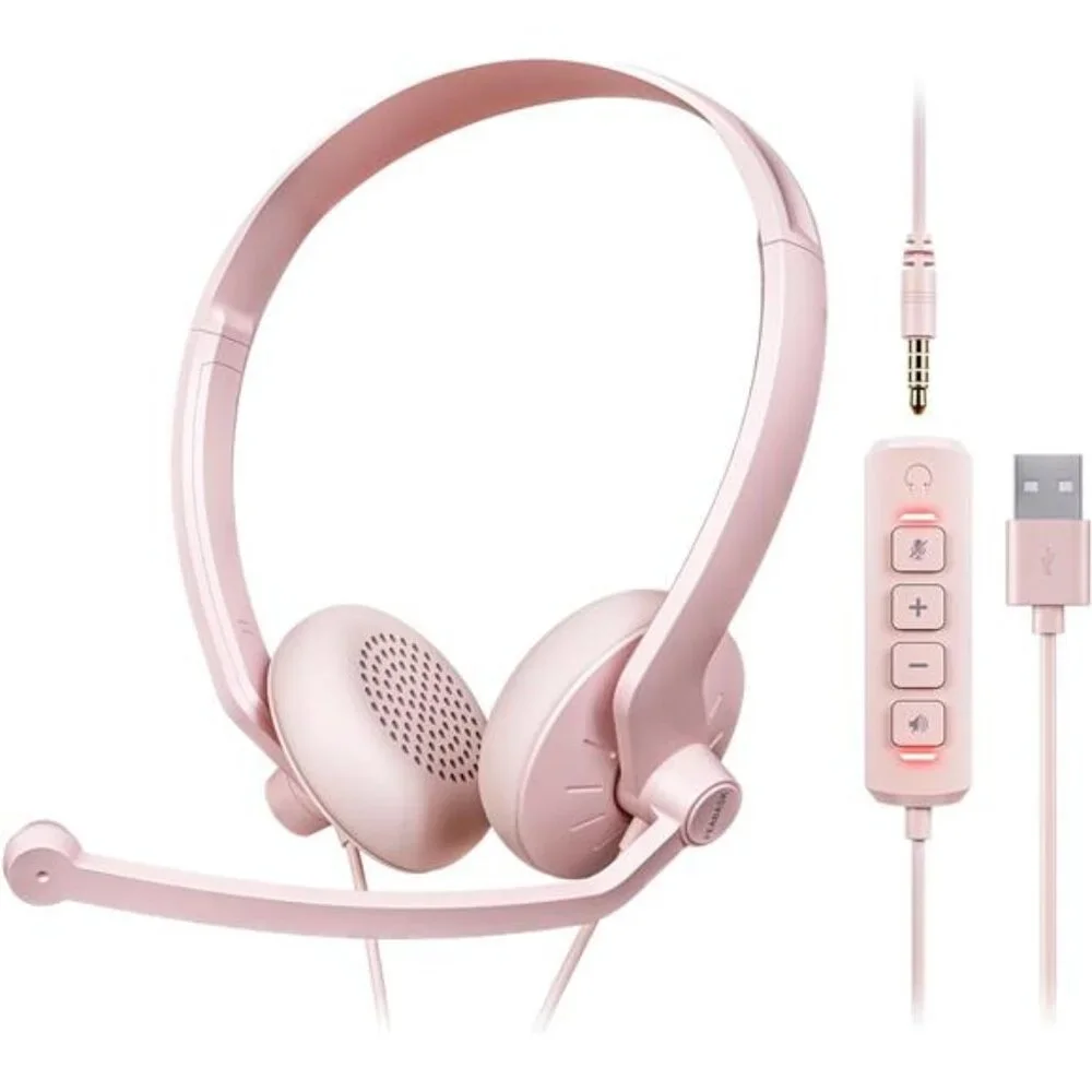 USB Headset with Microphone for PC -